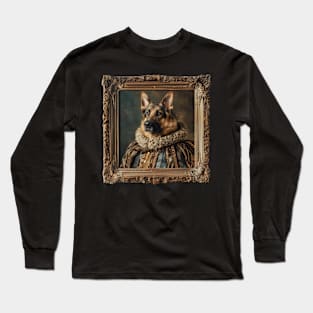 Renaissance German Shepherd Frame Long Sleeve T-Shirt